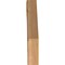Ekena Millwork 3 1/2"W x 22"D x 22"H Merced Smooth Knee Brace, Western Red Cedar BRC04X22X22MRC00SWR - alternate 2